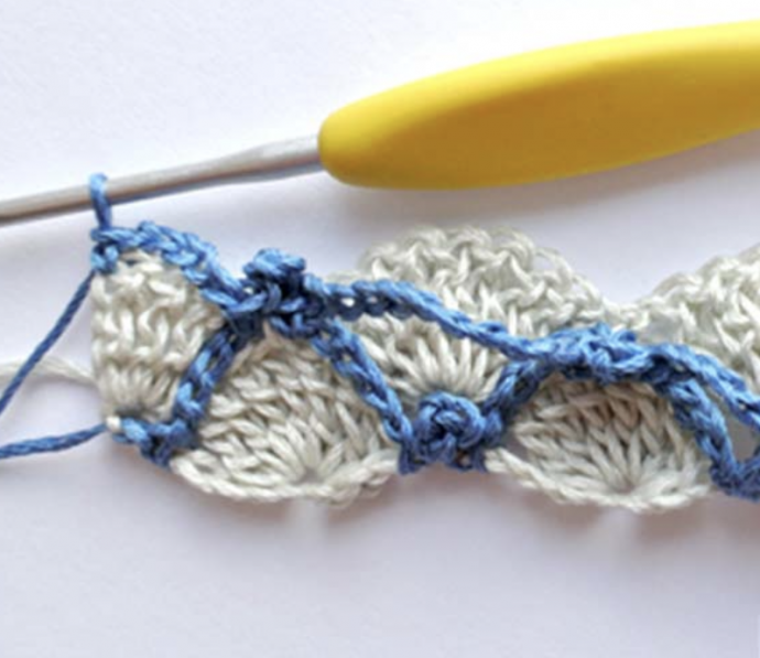 Colorful Chell Stitch Crochet Tutorial