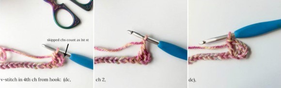 Easy Lace Clusters Crochet Stitch Photo Tutorial