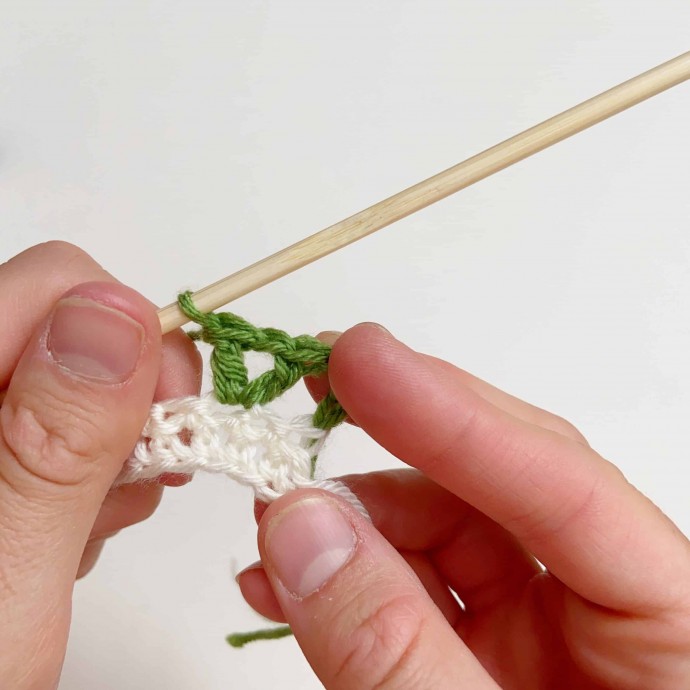 Field of Flowers Crochet Stitch Photo Tutorial
