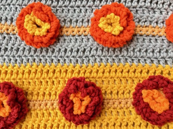 Flower Mum Crochet Stitch Photo Tutorial