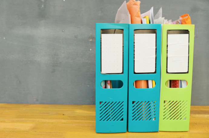 10 Quick Ways to Organize With Magazine File Holders 10 Quick Ways to Organize With Magazine File Holders