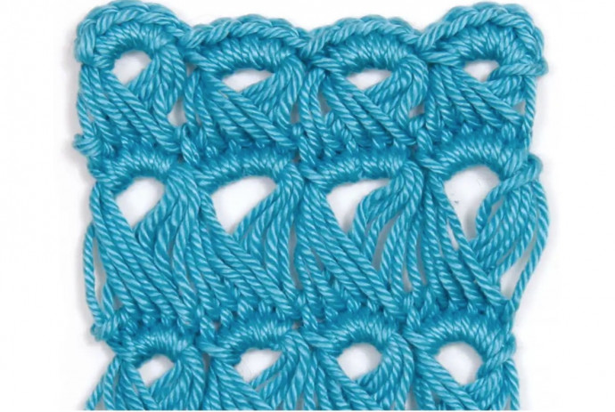 Broomstick Lace Stitch Crochet Tutorial