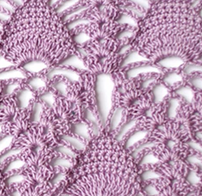 Crochet Creative: Stunning Lace Pineapple Stitch