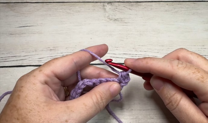 How to Crochet the Blended Mesh Stitch Photo Tutorial