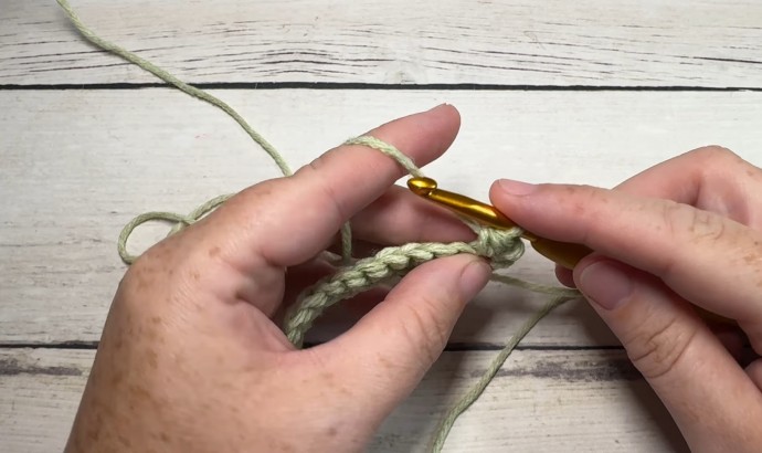 How to Crochet the Guardrail Stitch Photo Tutorial