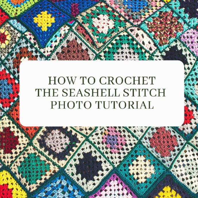 How to Crochet the Seashell Stitch Photo Tutorial