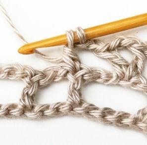 Lacy Interlocked Circles Crochet Stitch Photo Tutorial