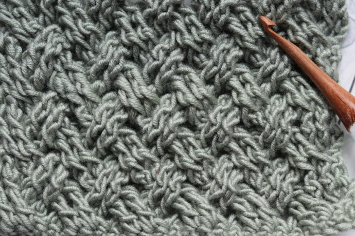 How to Crochet the Celtic Weave Stitch Photo Tutorial