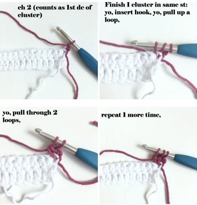 Tutorial: How to Crochet the Heart Stitch