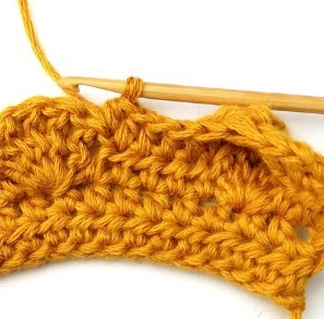 Chestnut Crochet Stitch Photo Tutorial