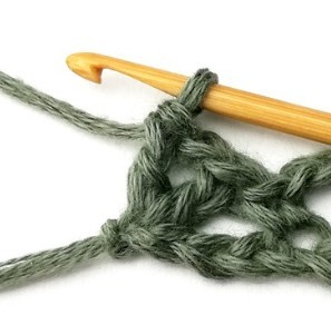 Stacked Triangles and Eyelet Crochet Stitch Photo Tutorial