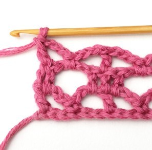 How to Crochet the Lacy Square and Eyelet Stitch Photo Tutorial