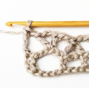 Lacy Interlocked Circles Crochet Stitch Photo Tutorial