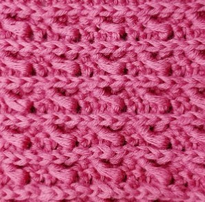 Ridged Crossed Ripple Crochet Stitch Photo Tutorial