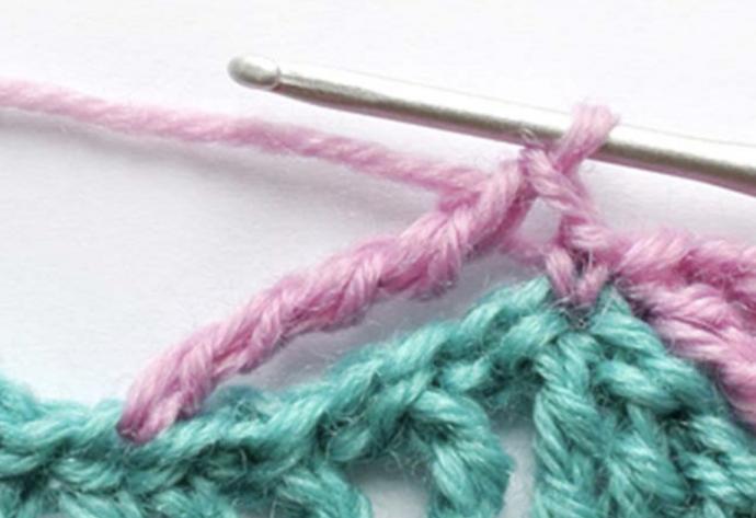 Crochet Rhombe Shell Stitch
