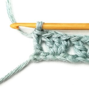 Three and Two Crochet Stitch Photo Tutorial