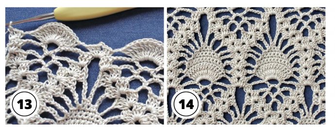 Crochet Creative: Stunning Lace Pineapple Stitch