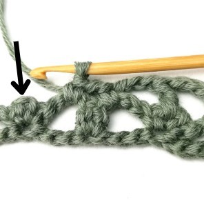 Lacy Spider Column Crochet Stitch Photo Tutorial