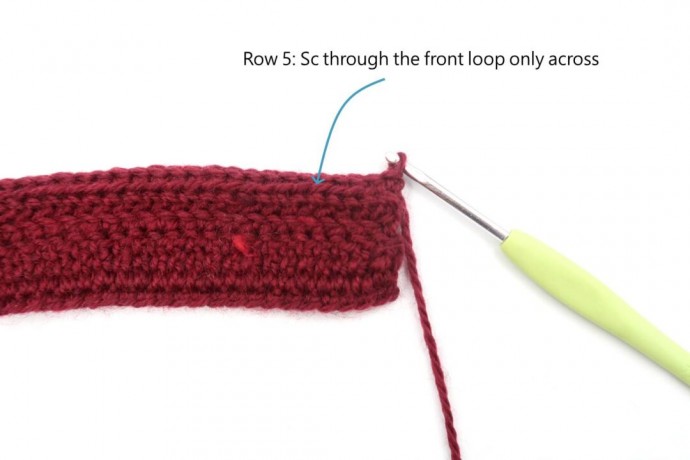 Railroad Crochet Stitch