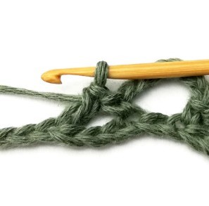 Stacked Triangles and Eyelet Crochet Stitch Photo Tutorial