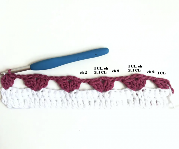 Tutorial: How to Crochet the Heart Stitch