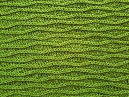 Crochet Long Wave Pattern Photo Tutorial Crochet Long Wave Pattern Photo Tutorial