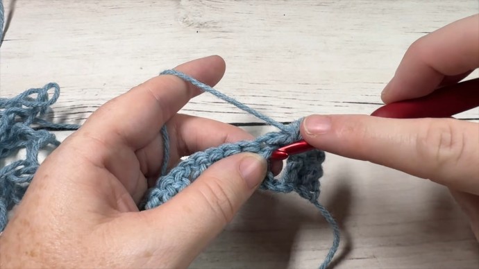 How to Crochet the Climbing Puffs Stitch Photo Tutorial