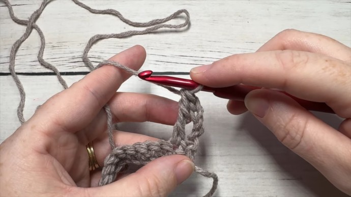 How to Crochet the Triple Column Stitch Photo Tutorial