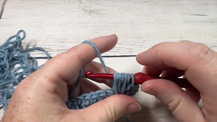 How to Crochet the Climbing Puffs Stitch Photo Tutorial