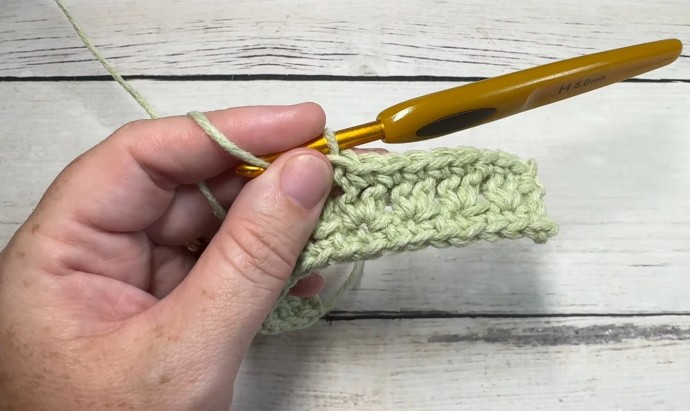 How to Crochet the Guardrail Stitch Photo Tutorial