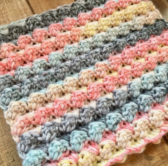 Sedge Crochet Stitch Photo Tutorial