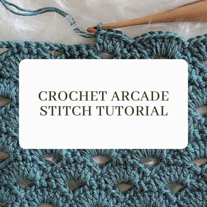 The Crochet Arcade Stitch Tutorial
