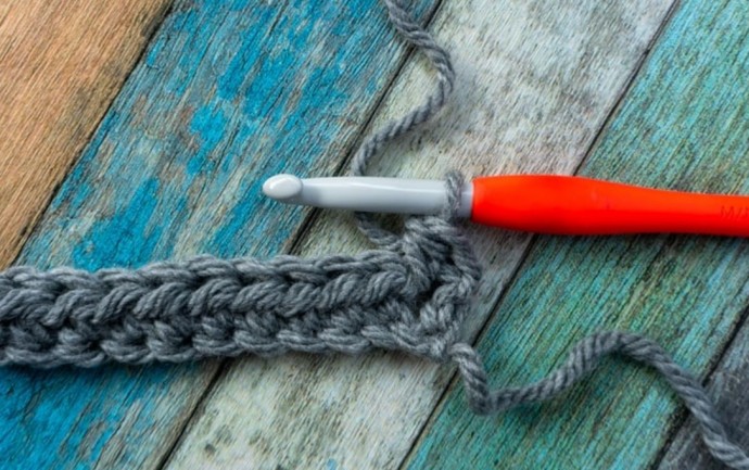 Wide Half Double Crochet Stitch Photo Tutorial