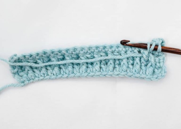 Alpine Crochet Stitch Photo Tutorial