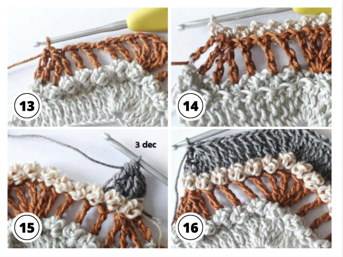 Crochet Textured Ripple Stitch Tutorial