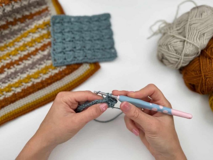 Crossover Crochet Stitch Photo Tutorial