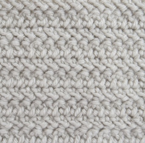 Herringbone Double Crochet Stitch