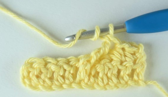 How to Crochet 6 Strand Forward Cable Photo Tutorial
