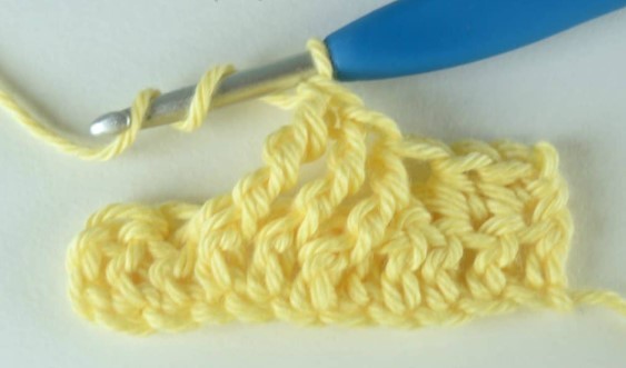 How to Crochet 6 Strand Forward Cable Photo Tutorial