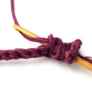 Stacked Puff Grid Crochet Stitch Photo Tutorial