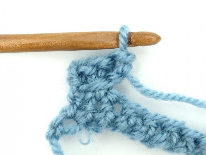 Criss Cross Crochet Stitch