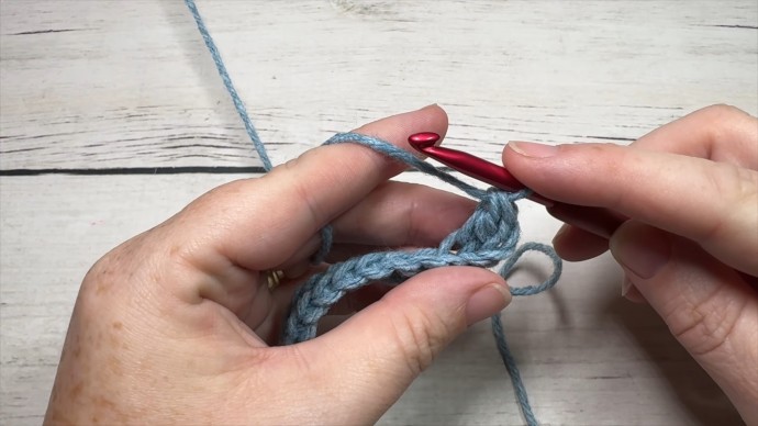 How to Crochet the Yarn Under Cluster Stitch Photo Tutorial