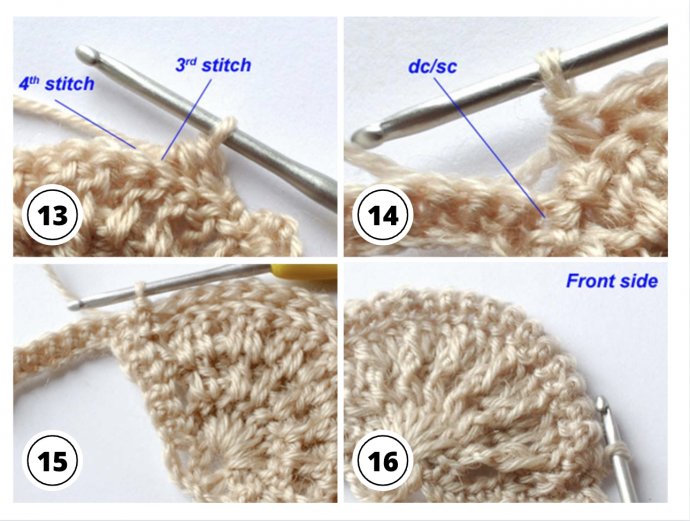 Crochet Basics: Creative Textured Shell Stitch