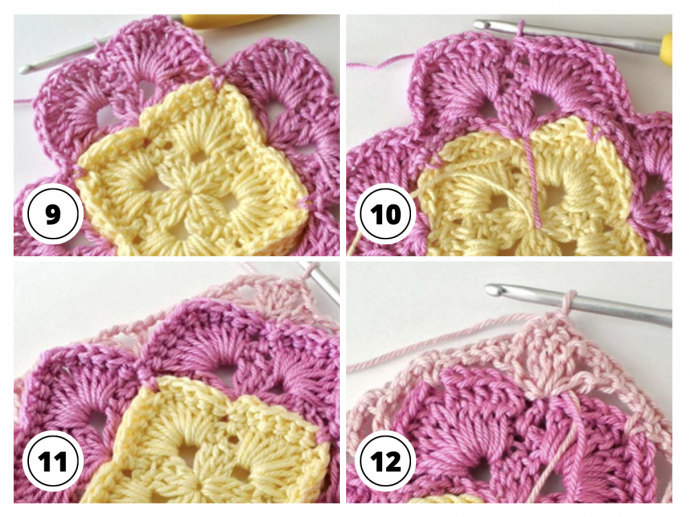 Crochet Box Square Stitch