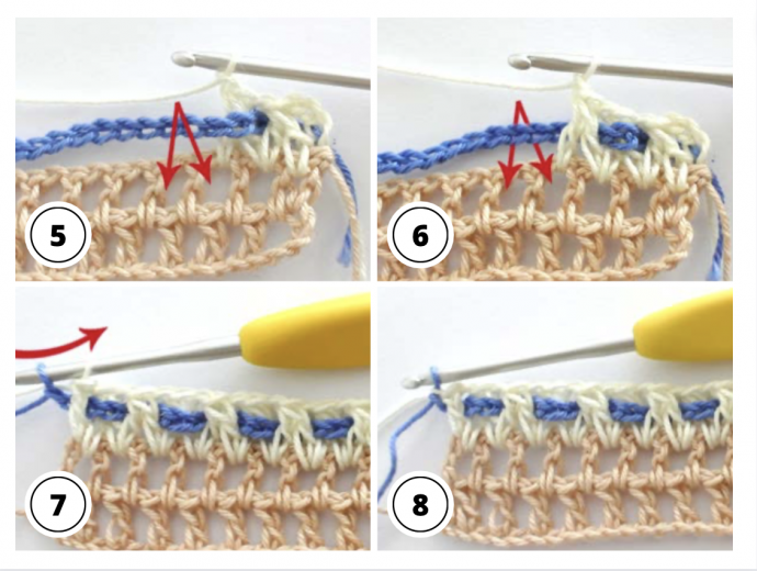 Flower Shell Crochet Stitch