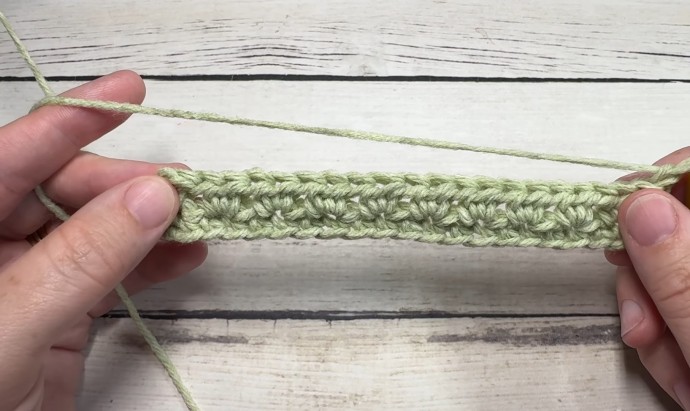 How to Crochet the Guardrail Stitch Photo Tutorial
