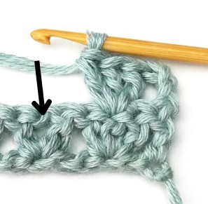 Three and Two Crochet Stitch Photo Tutorial