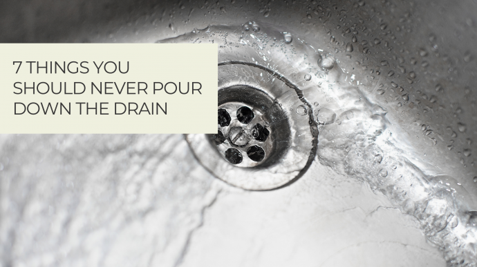 7 Things You Should Never Pour Down the Drain