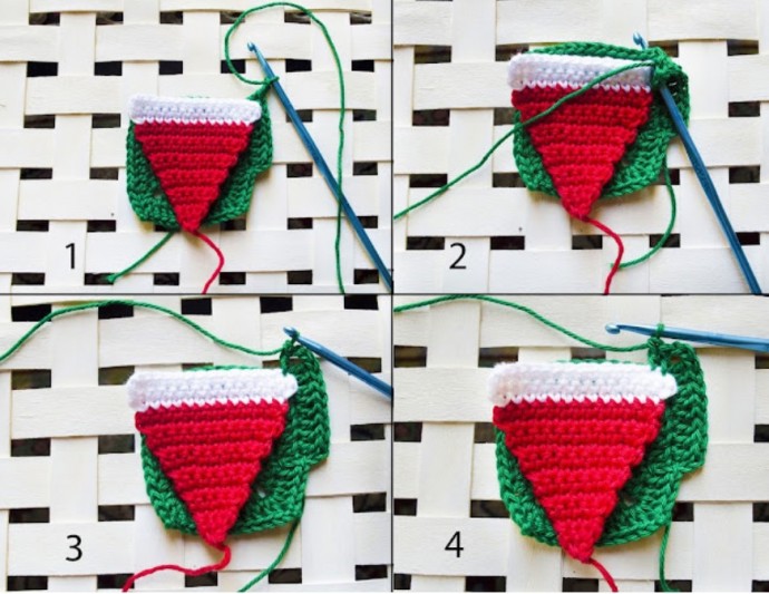 Christmas Hat Granny Square