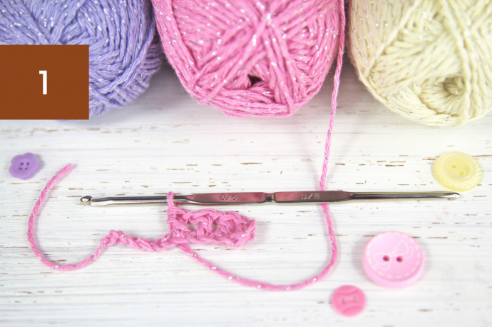 Crochet Tips: Adding Buttons